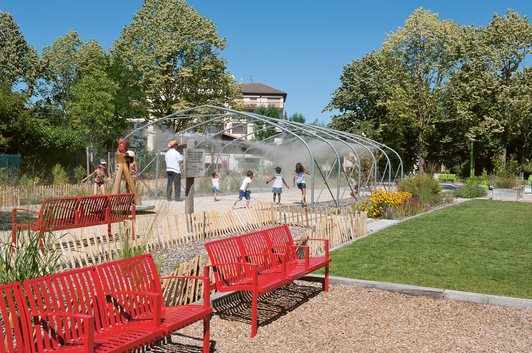 Cycle Adaptation au changement climatique Évolution et adaptation des espaces publics sous les effets du changement climatique